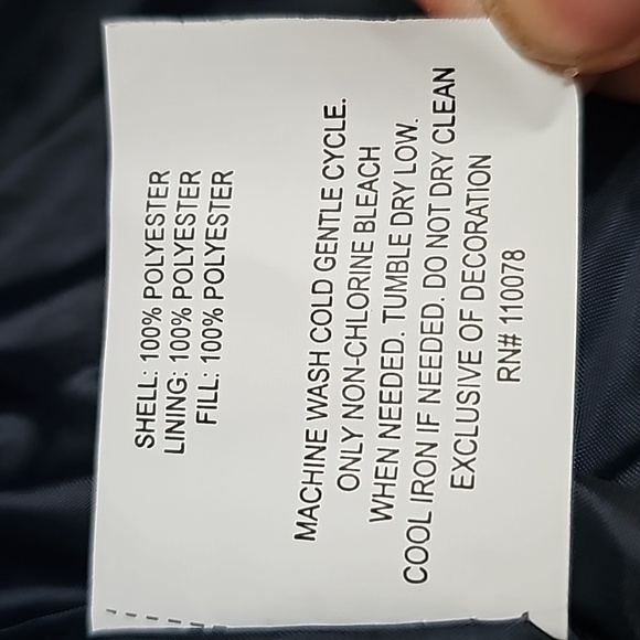 U.S. Polo Assn “Ralph Lauren” Puffer Zip Front Vest Size L - Picture 5 of 5